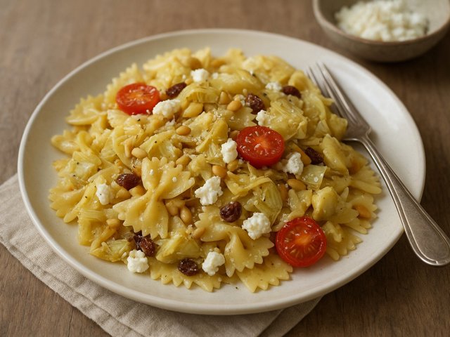 Farfalle With Fennel And Pine Nuts