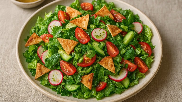 Fattoush (Lebanese Pita Salad)
