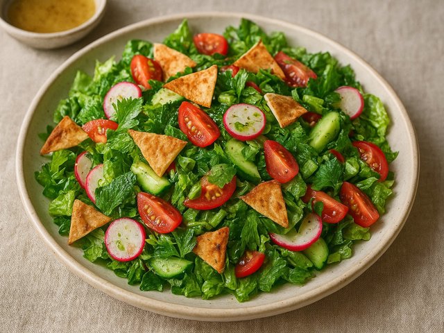 Fattoush (Lebanese Pita Salad)