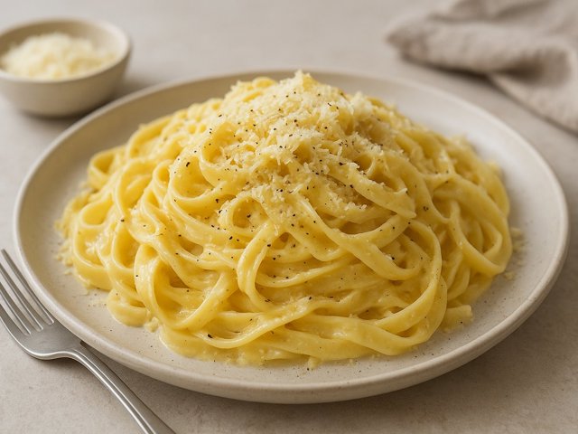 Fettuccine With Butter And Cheese (Ii)