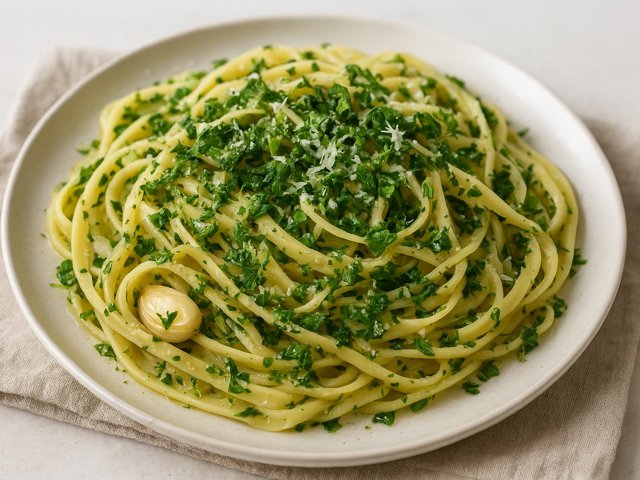 Fettuccine With Fresh Herbs