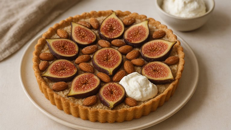 FIG And Almond TART