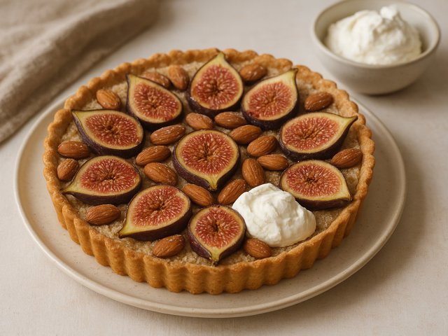 FIG And Almond TART