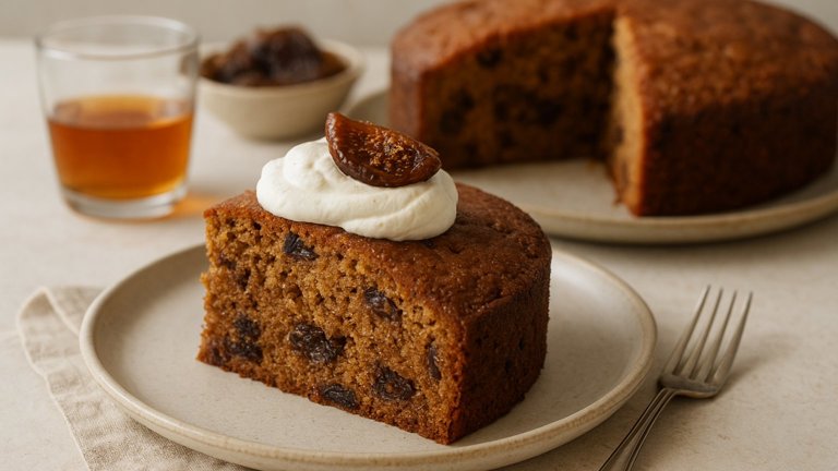 Fig And Brown Butter Spice Cake