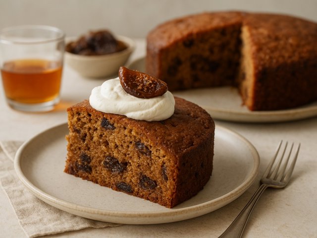 Fig And Brown Butter Spice Cake