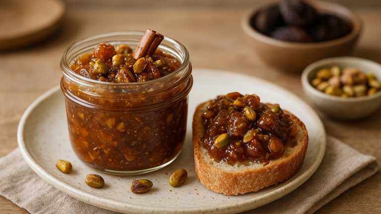 Fig And Pistachio Conserves