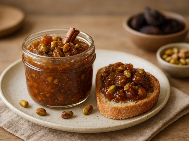 Fig And Pistachio Conserves