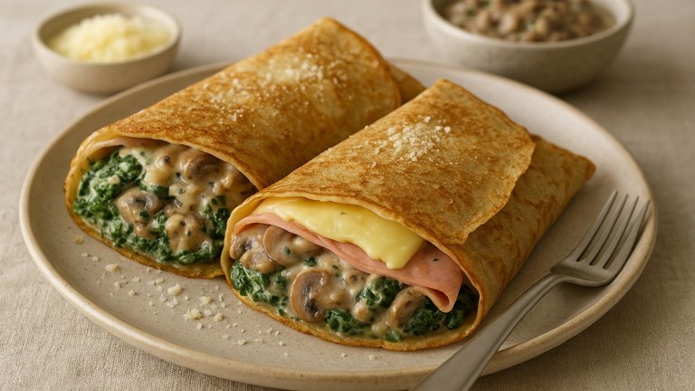 Filled Savory Crêpes