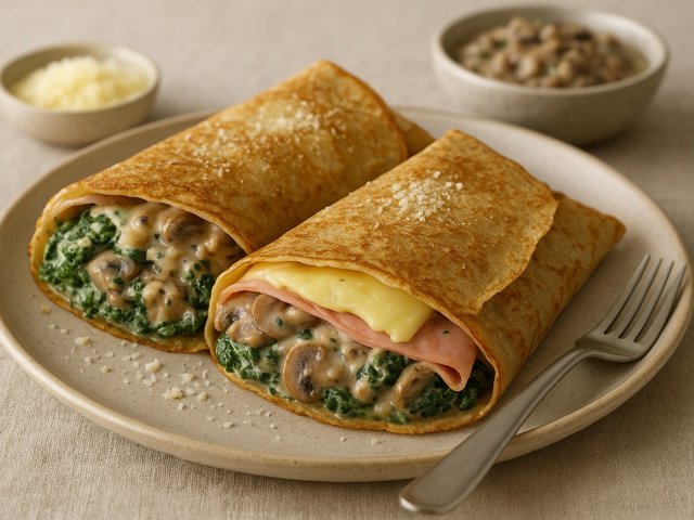 Filled Savory Crêpes