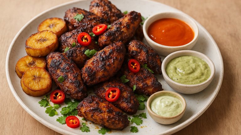 Fire-Grilled JERK Wings