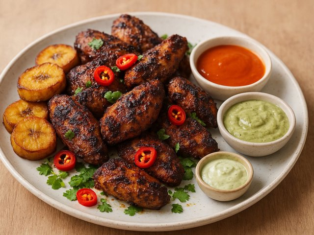 Fire-Grilled JERK Wings