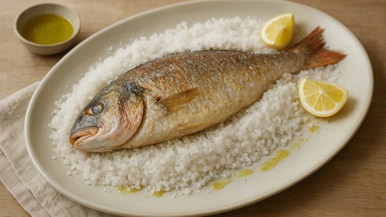 Fish Baked In Salt