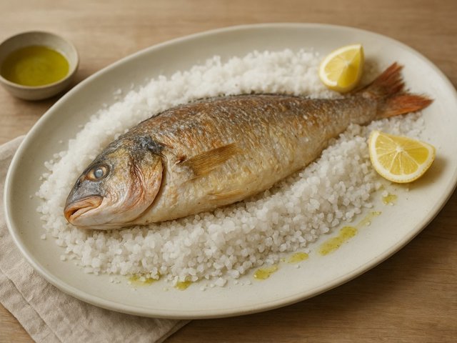 Fish Baked In Salt