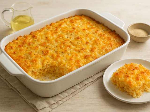 Five Cheese Hash Brown Casserole
