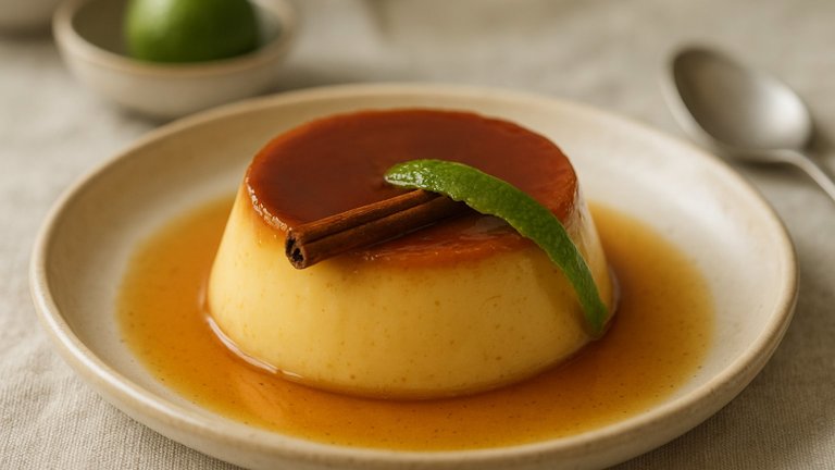 Flan With Condensed Milk