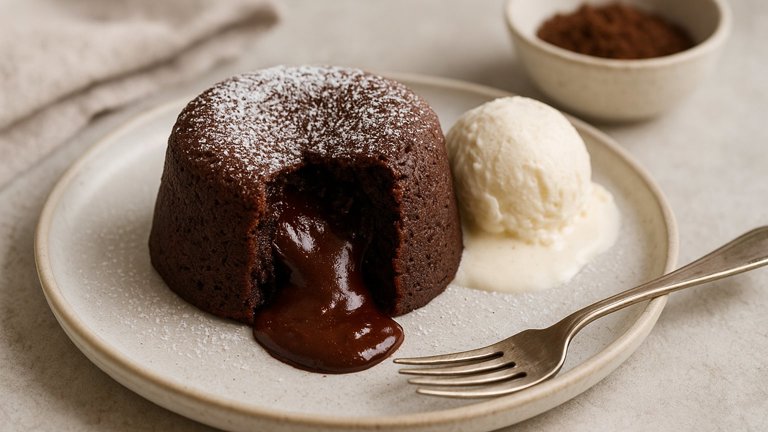Flourless Chipotle Chocolate Pop-Up Cakes