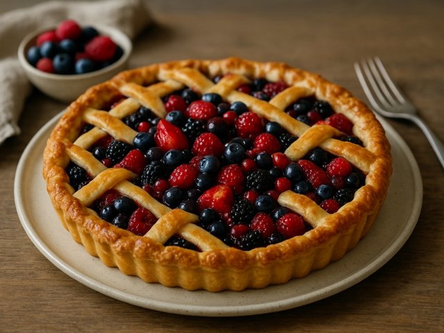 Fresh Berry Pie