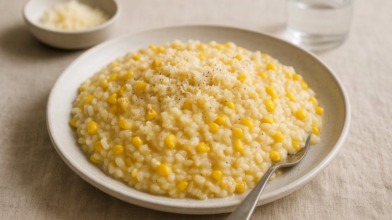 Fresh Corn Risotto