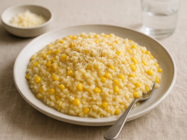 Fresh Corn Risotto