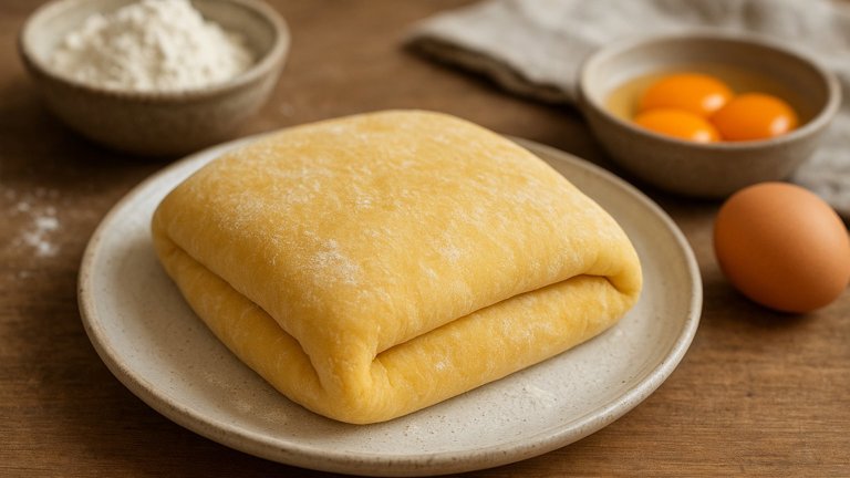 Fresh Egg Noodle Dough