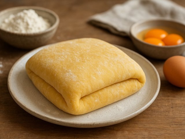Fresh Egg Noodle Dough