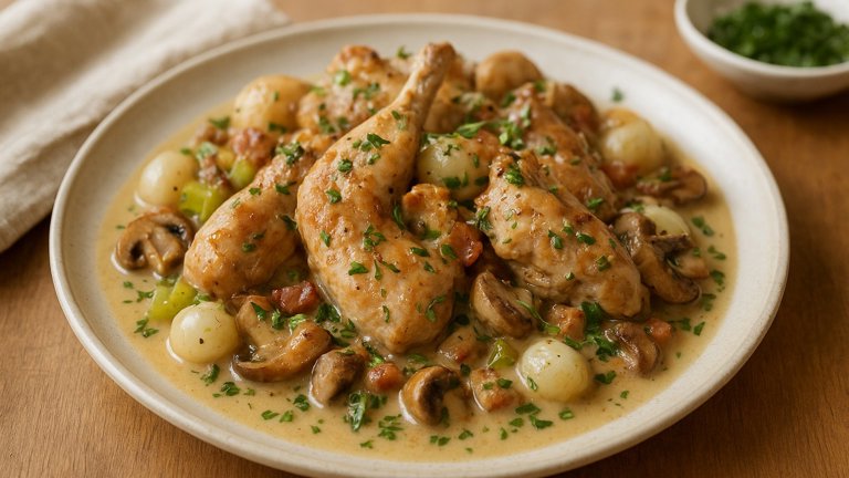 Fricassee Of Rabbit