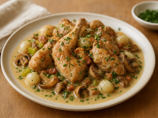 Fricassee Of Rabbit