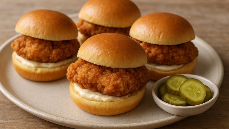 Fried Chicken Sliders