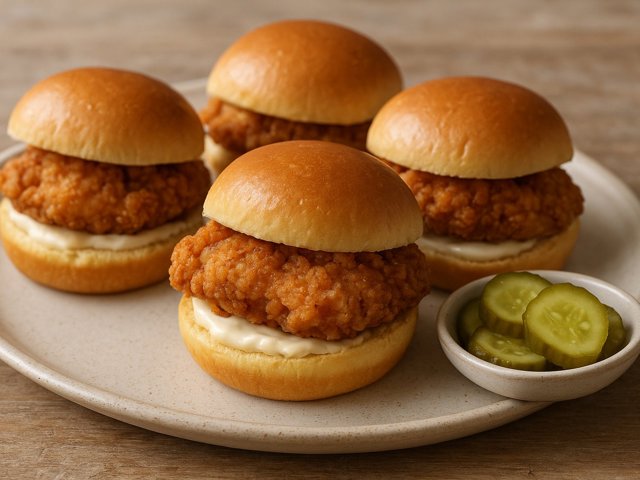 Fried Chicken Sliders
