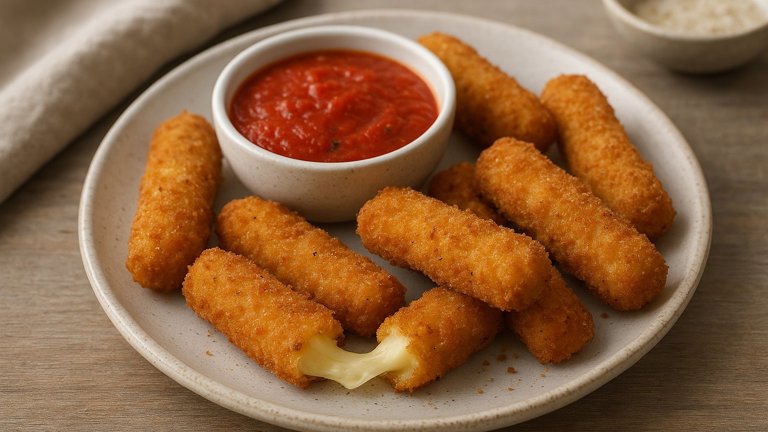 Fried Mozzarella Sticks