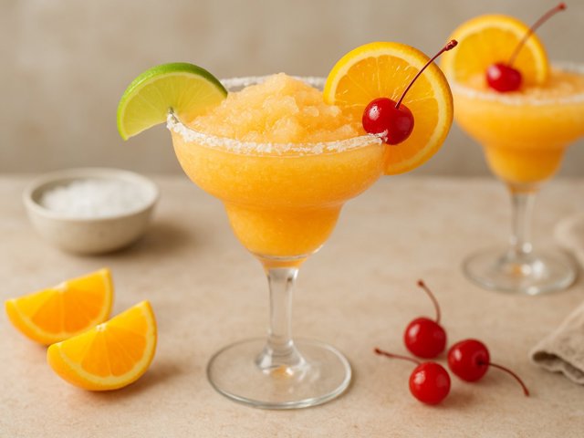 Frozen Sunrise Margaritas