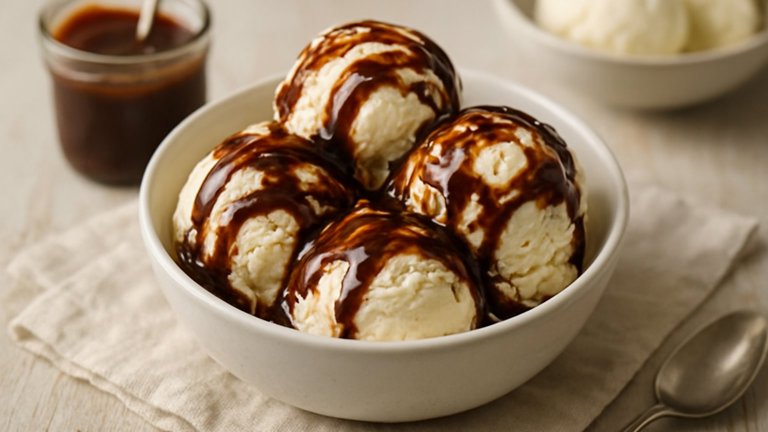 Fudge Swirl Ice Cream