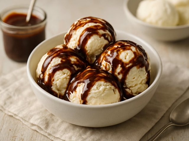 Fudge Swirl Ice Cream
