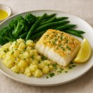Garlic Cod, Crushed Potatoes thumbnail