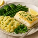 Garlic Cod, Crushed Potatoes thumbnail