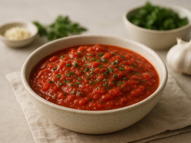 Garlicky Arrabbiata Sauce