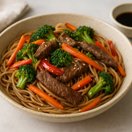 Ginger Beef Vegetable Noodles thumbnail