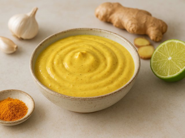 Ginger-Curry Yogurt Dressing