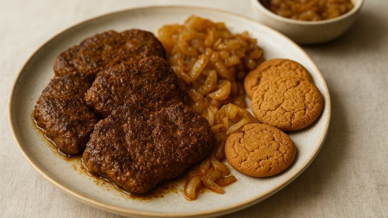 Gingerbread Lamb Steaks