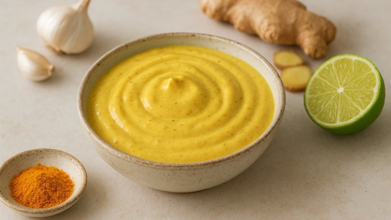 Ginger-Curry Yogurt Dressing