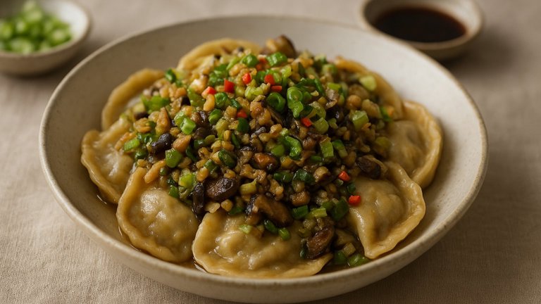Gingery Cabbage & Mushroom Vagan