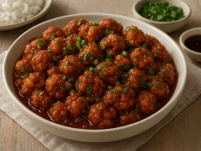 Gobi Manchurian (Indian-Chinese Fried Cauliflower)