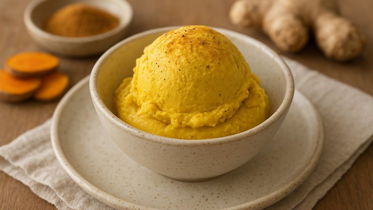 Golden Milk Latte Ice Cream