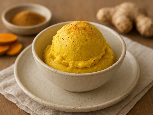 Golden Milk Latte Ice Cream