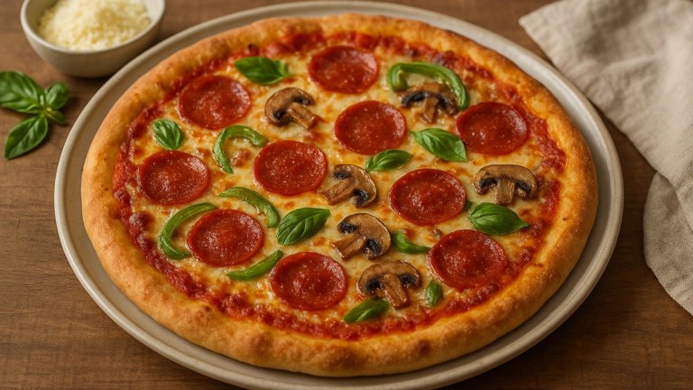 Grandma-Style Pan Pizza