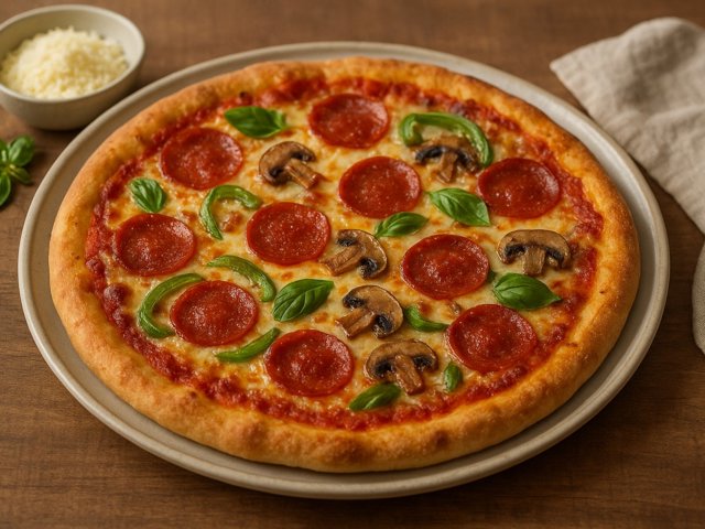 Grandma-Style Pan Pizza