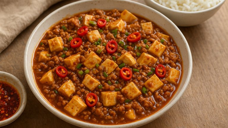 Grandma’s Pockmarked TOFU (MA PO Tofu)