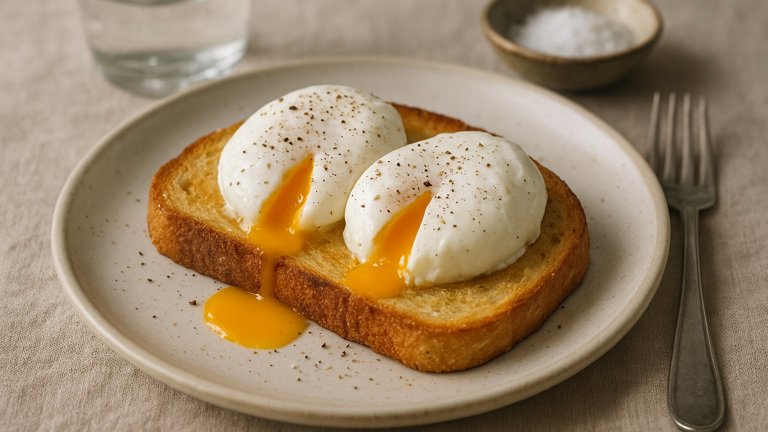 GRANNY’S PERFECT POACHED EGGS