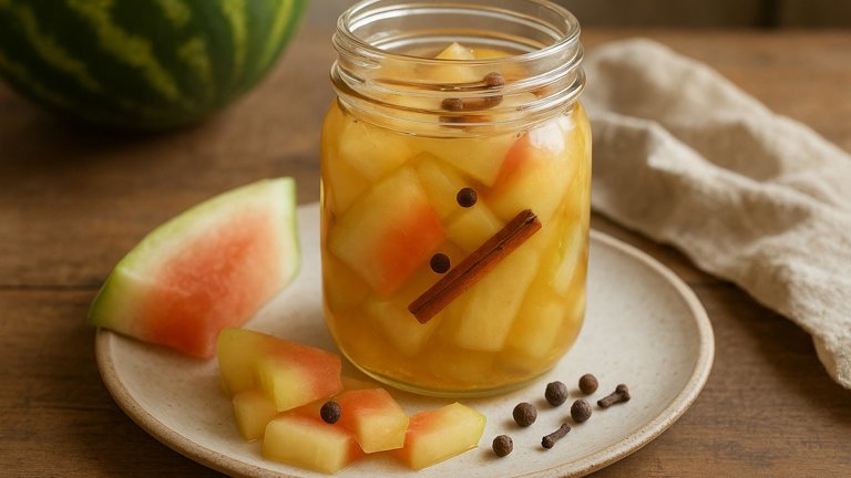 GRANNY’S WATERMELON RIND PICKLES