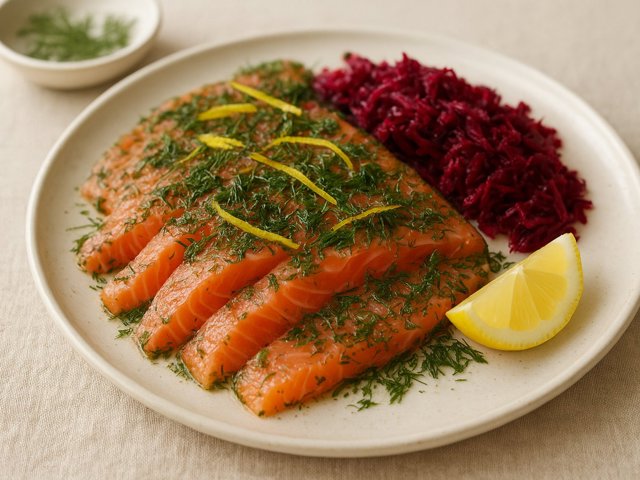 Gravlax (Cured Salmon)